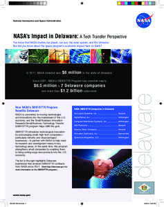 NASA’s Impact in Delaware: A Tech Transfer Perspective