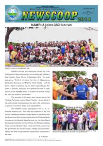 namria joins csc fun run 2014.pmd