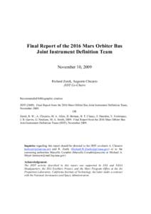 2016_Oribter_JIDT_Report_final