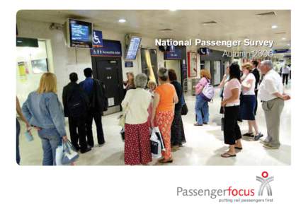 National Passenger Survey Autumn 2006 putting rail passengers first  What is Passenger Focus?
