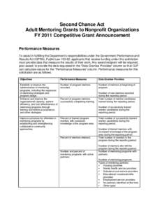 Microsoft Word - FY11 Second Chance Act Adult Mentoring.docx