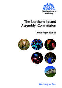 The Northern Ireland Assembly Commission Annual Report[removed]Working for You