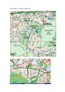 Location Maps... (Entrance on Bank Lane)  DRIVING Directions from the A3 1. 2.