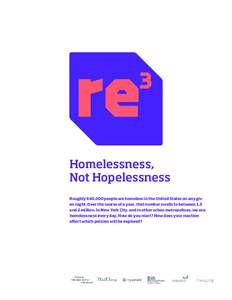 Homelessness in the United States / Deinstitutionalisation / Homelessness / Supportive housing / Homelessness in Canada / National Coalition for the Homeless