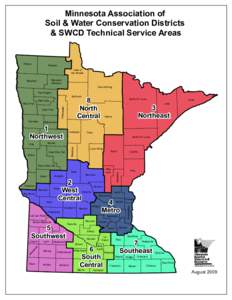 Minnesota Association of Soil & Water Conservation Districts & SWCD Technical Service Areas Kittson