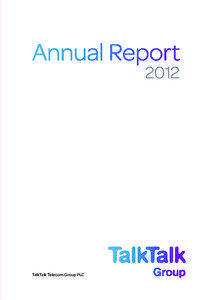 2012  TalkTalk Telecom Group PLC