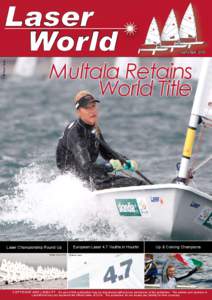 Laser Radial Worlds Largs 2010