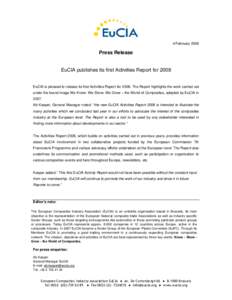 Microsoft Word - EuCIA is publishing its first Activity Report for 2008