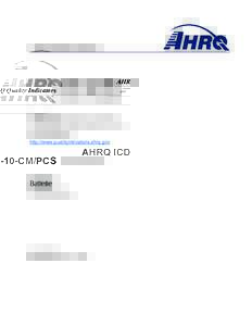 REVISED AHRQ ICD-10-CM-PCS Conversion Project
