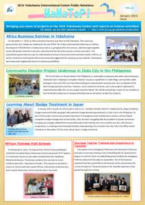 Tokyo International Conference on African Development / Yokohama National University / Yokohama / Japan International Cooperation Agency / Kanagawa Prefecture