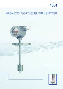 1001 MAGNETIC FLOAT LEVEL TRANSMITTER 1001  Magnetic Float Level Transmitter / Content