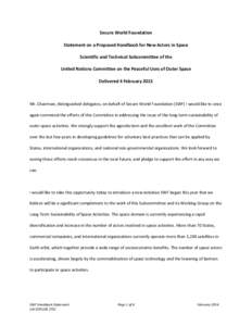 Handbook Statement for 2015 COPUOS STSC.docx