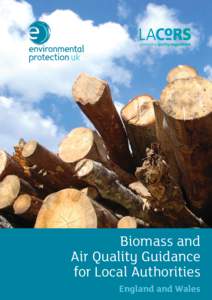 Biomass and Air Quality Guidance for Local Authorities England and Wales  About Environmental Protection UK