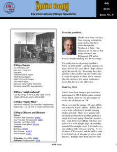 July 2010 The International CWops Newsletter Issue No. 6