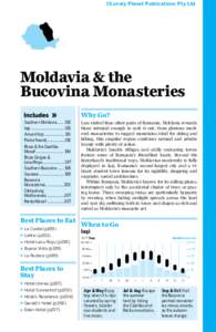 ©Lonely Planet Publications Pty Ltd  Moldavia & the Bucovina Monasteries Southern MoldaviaIaşi................................. 183