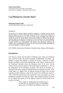 South Asian Studies A Research Journal of South Asian Studies Vol. 28, No. 1, January – June 2013, pp[removed]