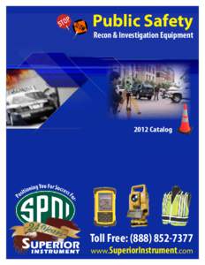 Public Safety  Recon & Investigation Equipment 2012 Catalog