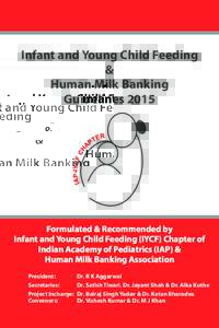 Infant and Young Child Feeding Guidelines: 2015 Infant and Young Child Feeding & Human Milk Banking