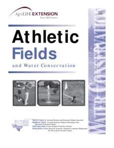 Athletic Fields and Water Conservation