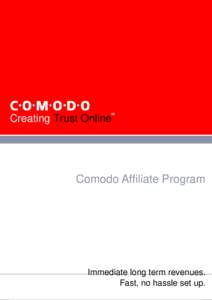 Microsoft Word - comodo affiliate program.doc