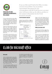 d.link for microsoft office