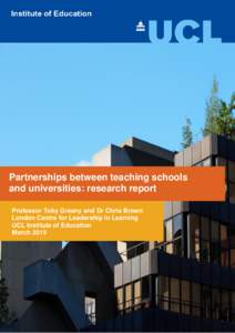 Teacher education / Education in the United Kingdom / National College for School Leadership