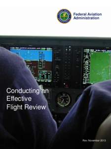 Federal Aviation Administration Conducting an Effective Flight Review