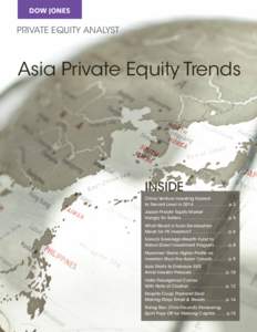 PRIVATE EQUITY ANALYST  Asia Private Equity Trends INSIDE China Venture Investing Soared