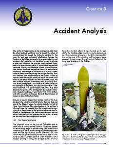 Manned spacecraft / Space Shuttle external tank / Space Shuttle Columbia disaster / Edwards Air Force Base / Polyurethane / Columbia Accident Investigation Board / Space Shuttle thermal protection system / Foam / Space Shuttle / Spaceflight / Human spaceflight / Space Shuttle program