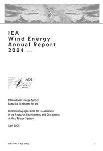 IEA Wind Energy Annual Report