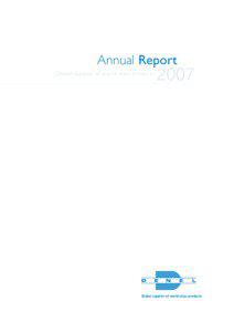 Annual Report Global supplier of world-class products