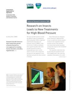 [PDF] Researchers Find Link Between Insects and Treatments for High Blood Pressure