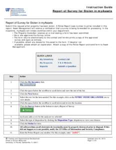 Microsoft Word - Report of Survey for Stolen.docx