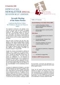 Microsoft Word - GC - Newsletter - Special 7SMP Edition - September 2006