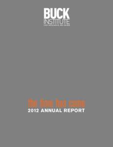 the time has come 2012 annual report