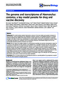 Laing et al. Genome Biology 2013, 14:R88 http://genomebiology.comR88 RESEARCH  Open Access