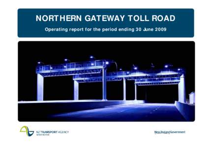 Operating report for the period ending 30 June 2009