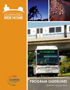 Alameda County Transportation Commission  GUARANTEED RIDE HOME