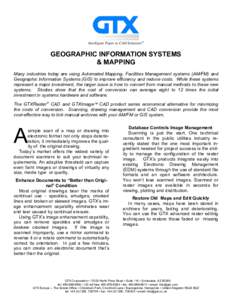 Digital geometry / Geographic information system / Raster graphics / Fax / Computer-aided design / Raster