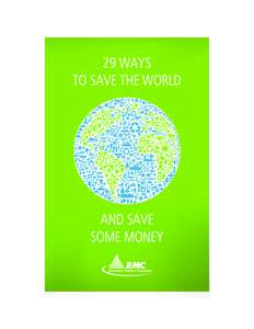 29 Ways to Save the World Brochure