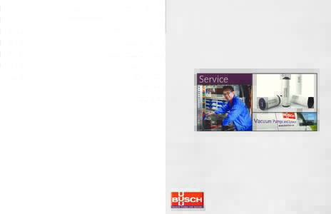 Service Vendor Checklist As your business partner, we want you to make the best decision when vacuum pump repair is required or imminent. Ask your service partner the following questions before entering into any type of 