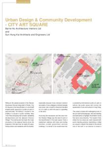 Community Urbanism  Urban Design & Community Development - CITY ART SQUARE Barrie Ho Architecture Interiors Ltd and