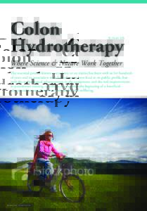 Colon Hydrotherapy By Diedre Ellis  Where Science & Nature Work Together