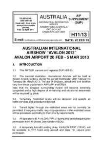 TELEPHONE: local call - Aust wide, except from mobile phone) FAX: 