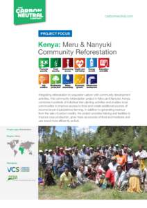 carbonneutral.com  project focus Kenya: Meru & Nanyuki Community Reforestation