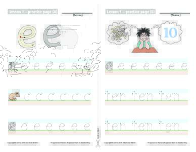 Book 2 Handwriting Worksheets Only