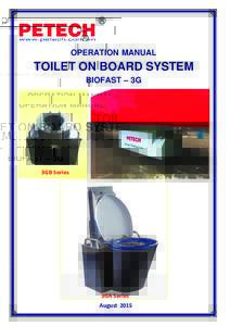 ® OPERATION MANUAL TOILET ON BOARD SYSTEM BIOFAST – 3G