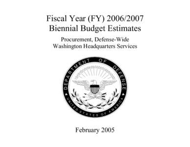 Microsoft Word - m_WHS P FY2006 cover.doc