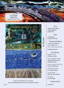 The  Cascadia Su bduct i o A Literary Quarterly
