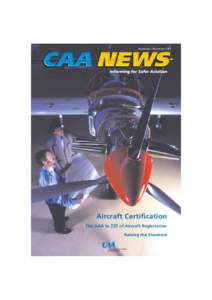 November / December[removed]Aircraft Certification The AAA to ZZZ of Aircraft Registration Raising the Standard